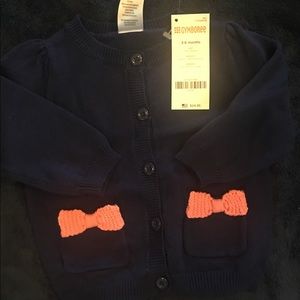 NWT baby Girls cardigan sweater 3-6 Months